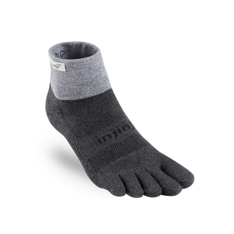 Injinji Trail Midweight Mini Crew Granite