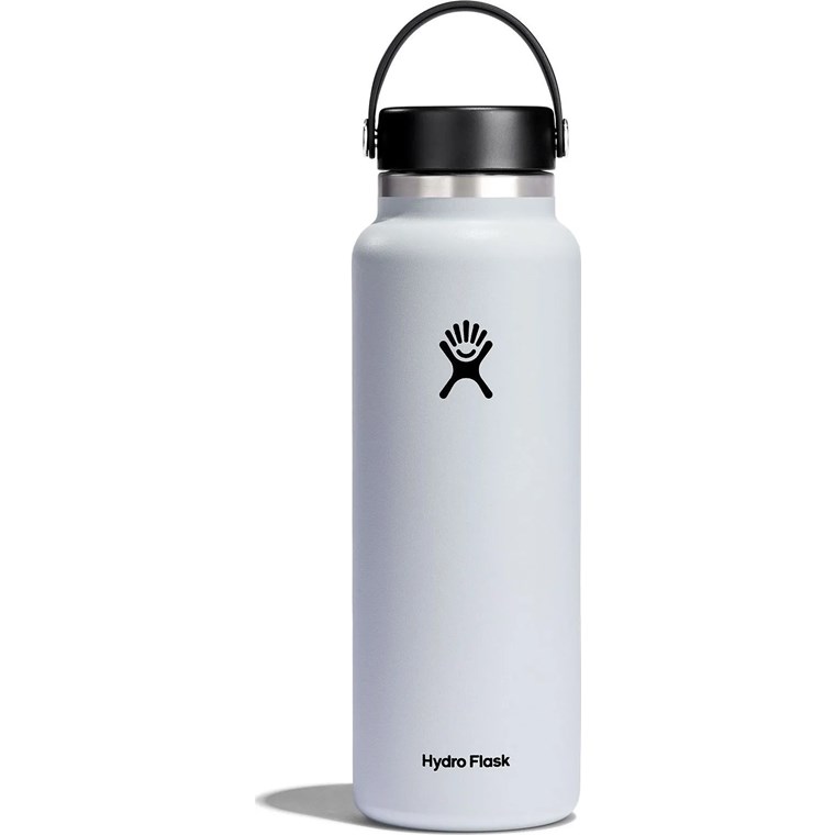 Hydro Flask Wide Flex 40oz (1180ml) White