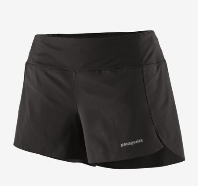 Patagonia Strider Pro Shorts 3,5″ Women Black