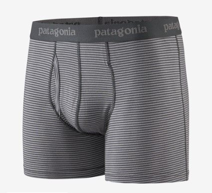 Patagonia Essential Boxer Briefs 3″ Men Fathom: Forge Grey