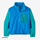 Patagonia W's Microdini 1/2 Zip P/O Vessel Blue