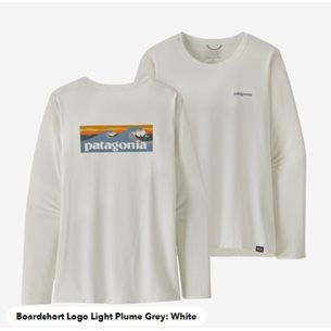 Patagonia W's L/S Cap Cool Daily Graphic Shirt - Waters