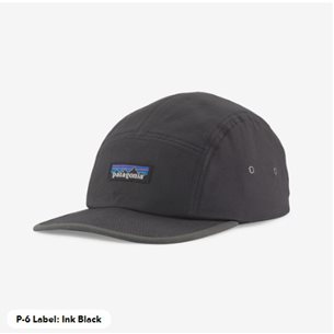 Patagonia P-6 Label Maclure Hat P-6 Label: Ink Black