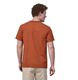 Patagonia Shop Sticker Pocket Responsibili-Tee Henna Brown