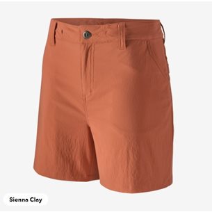 Patagonia W's Quandary Shorts- 5 in. Sienna Clay