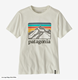 Patagonia K's Graphic T-Shirt Line Logo Ridge: Birch White