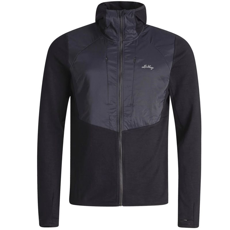 Lundhags Padje Merino Block Hoodie M Black