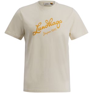 Lundhags Järpen Logo T-Shirt M Chalk White