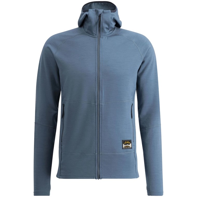 Lundhags Tived Merino Hoodie M Denim Blue