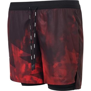 USWE Dimma Trail RunningShorts Women Flame Red