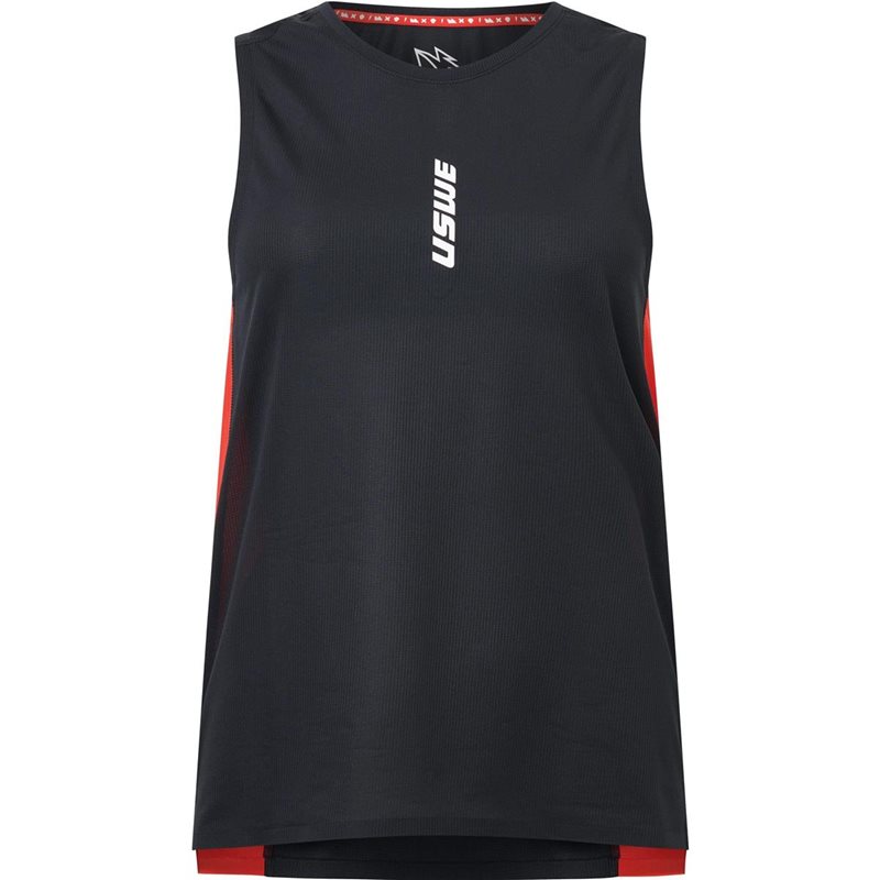 USWE Puls Trail Running Tank Women Black