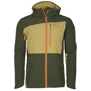 Pinewood Abisko Light Stretch Jacket Golden Hay/Mossgreen