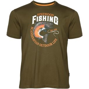 Pinewood Fish T-shirt Green