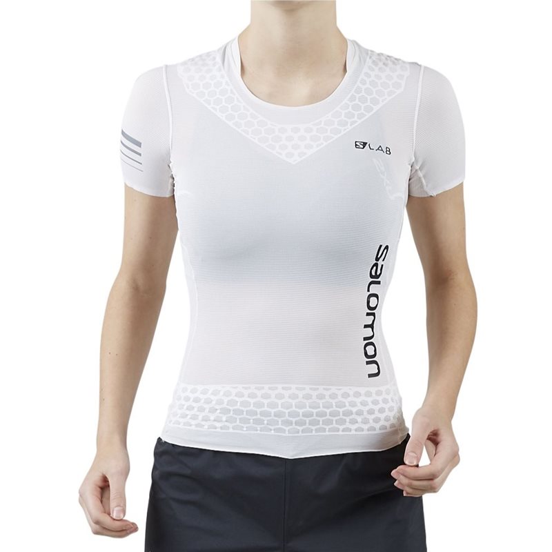 Salomon S/Lab Exo SS T-shirt White/Black