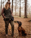 Pinewood Dog Sports 2.0 Vest W Suede Brown/Dark Olive