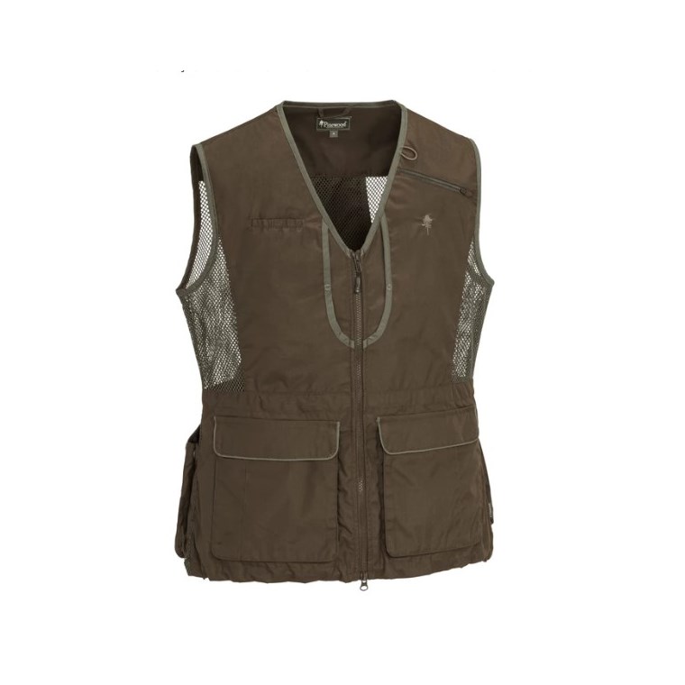 Pinewood Dog Sports 2.0 Vest W Suede Brown/Dark Olive