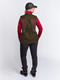 Pinewood Dog Sports 2.0 Vest W Suede Brown/Dark Olive