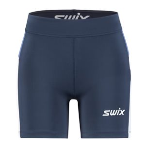 Swix V Motion Premium Short Tights W Dark Navy/Lake Blue