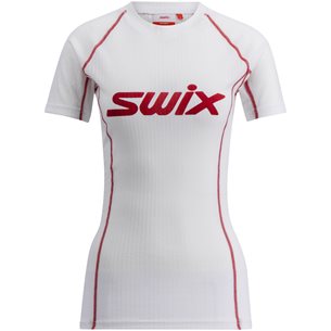 Swix V Racex Classic Short Sleeve W Bright White/Swix Red