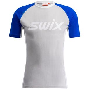 Swix V Racex Classic Short Sleeve M Micro Chip/Active Blue