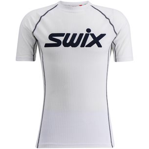 Swix V Racex Classic Short Sleeve M Bright White/ Dark Navy