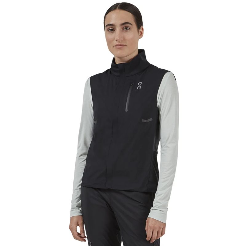 On Weather Vest Black