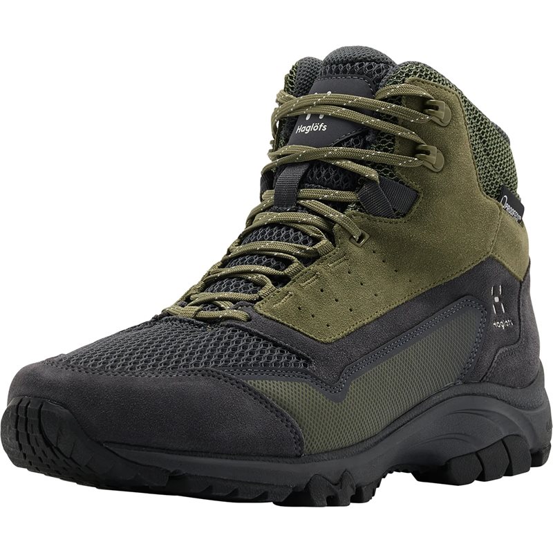 Hagl&ouml;fs Skuta Proof Mid Men s Men Magnetite/Olive Green Magnetite/Olive Green 46