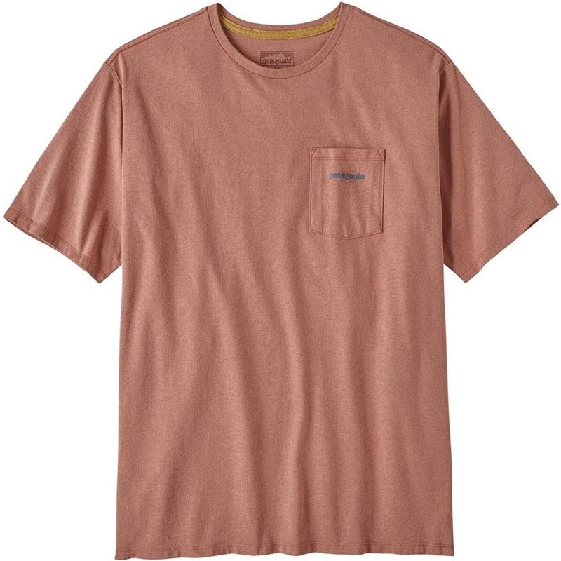 Patagonia M’s Boardshort LogoPocket Responsibili-Tee Sienna Clay