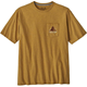 Patagonia M's Chouinard Crest Pocket Responsibili-Tee Pufferfish Gold