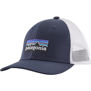 Patagonia K's Trucker Hat P-6 Logo: Navy Blue
