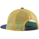 Patagonia K's Trucker Hat Ridge Rise Stripe: Oar Tan