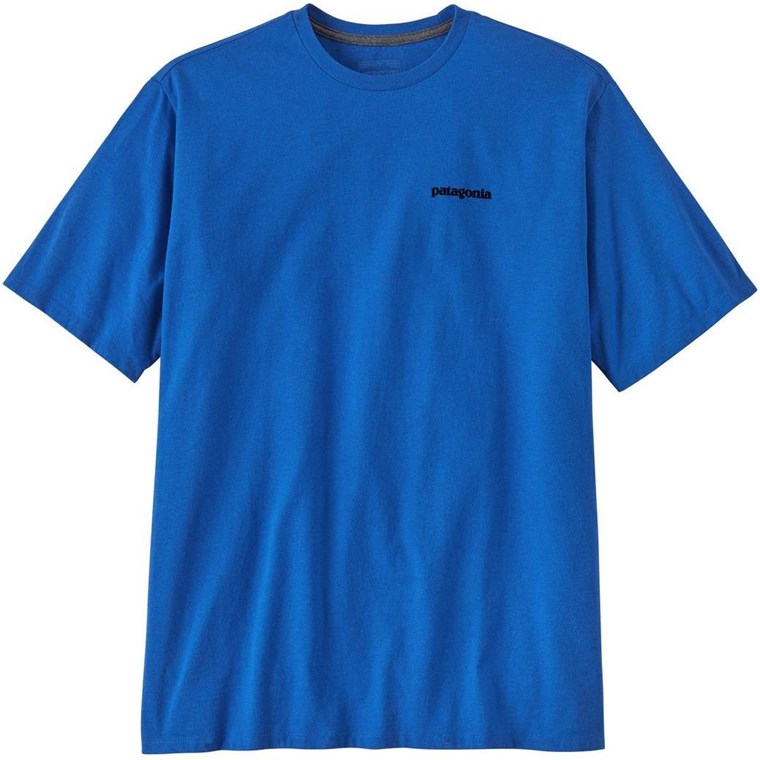 Patagonia M's P-6 Logo Responsibili-Tee P-6 Outline: Vessel Blue