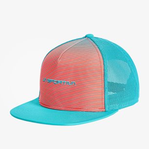 La Sportiva Fade Trucker Tropic Blue/Cherry Tomato