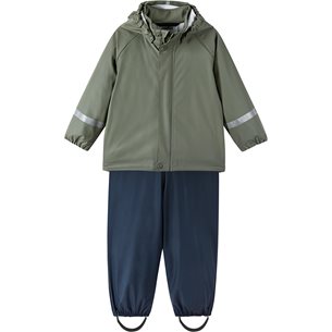 Reima Rain Outfit, Tihku Greyish Green