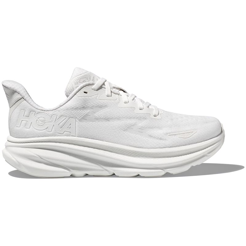 Hoka W Clifton 9 Wide White/White