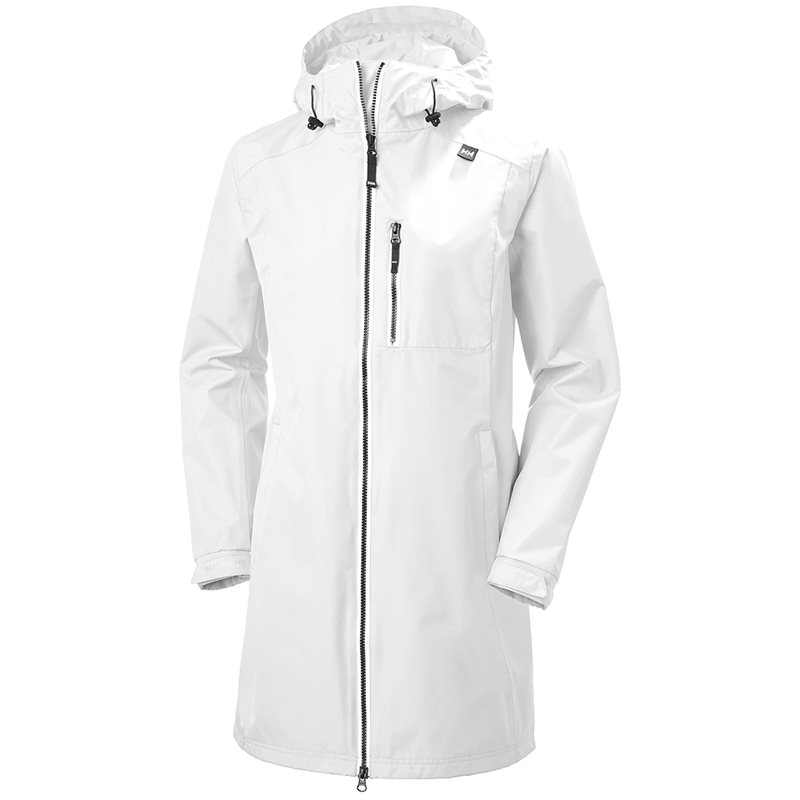 Helly Hansen W Long Belfast Jacket White