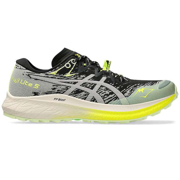 Asics Fuji Lite 5 Women Black/Oatmeal