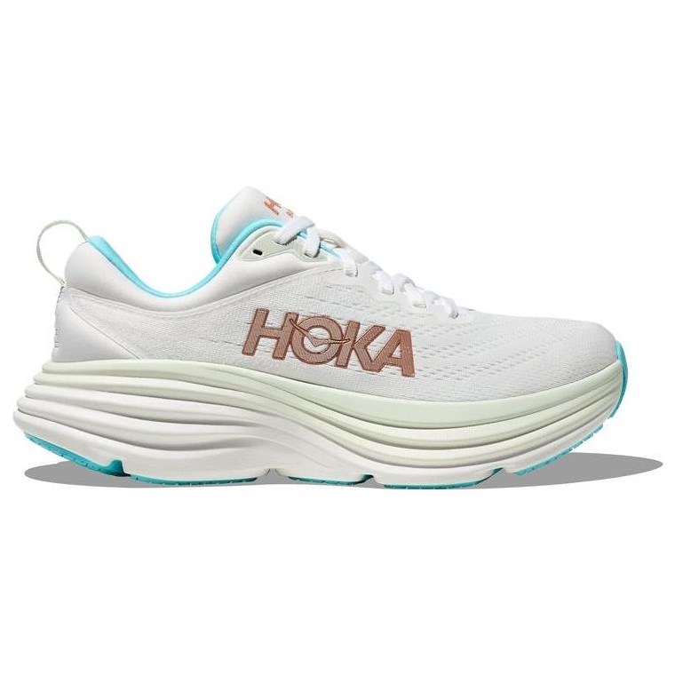 Hoka W Bondi 8 Frost/Rose Gold