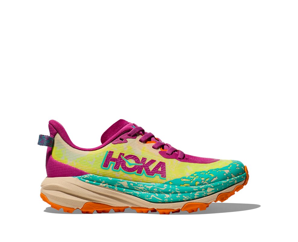 Hoka Y Speedgoat 6 Youth Fuchsia/Electric Aqua