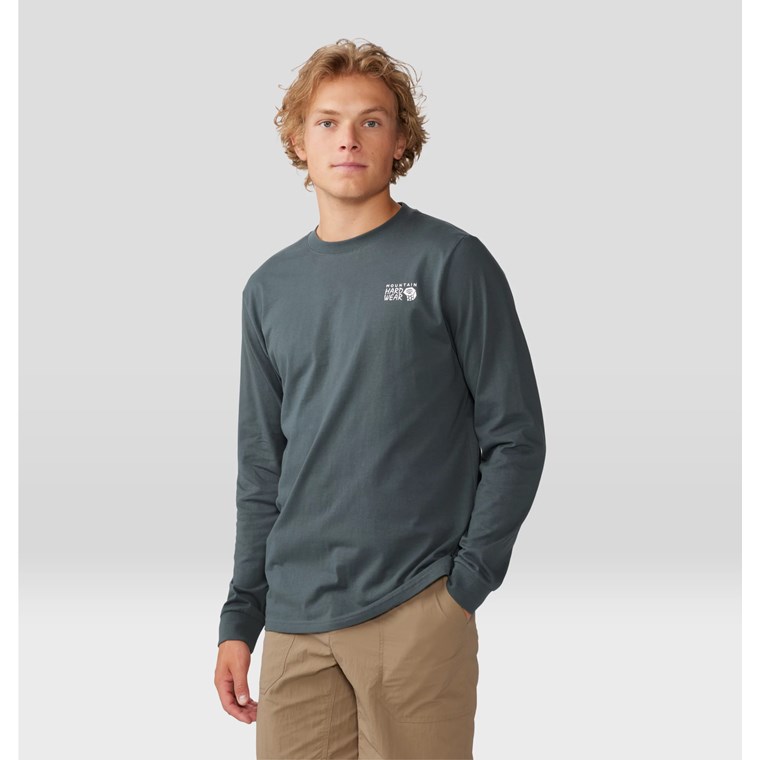 Mountain Hardwear Logo In A Box Long Sleeve Volcanic