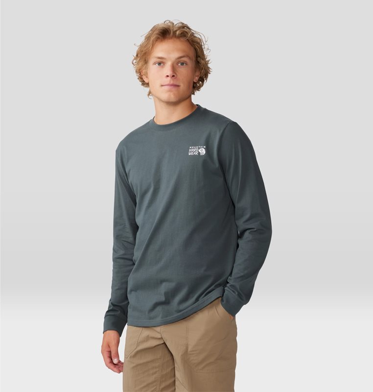 Mountain Hardwear Logo In A Box Long Sleeve Volcanic