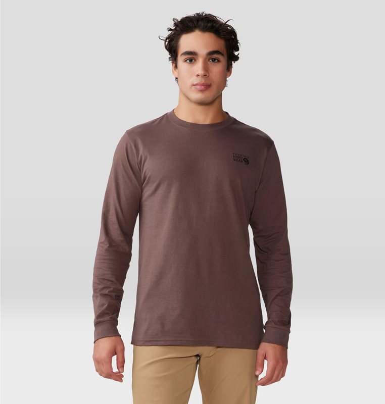 Mountain Hardwear Box Logo Long Sleeveleeve Carob