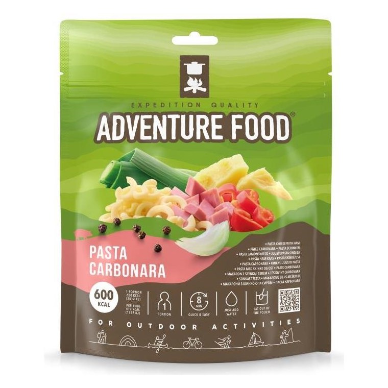 Adventure Food Pasta Carbonara