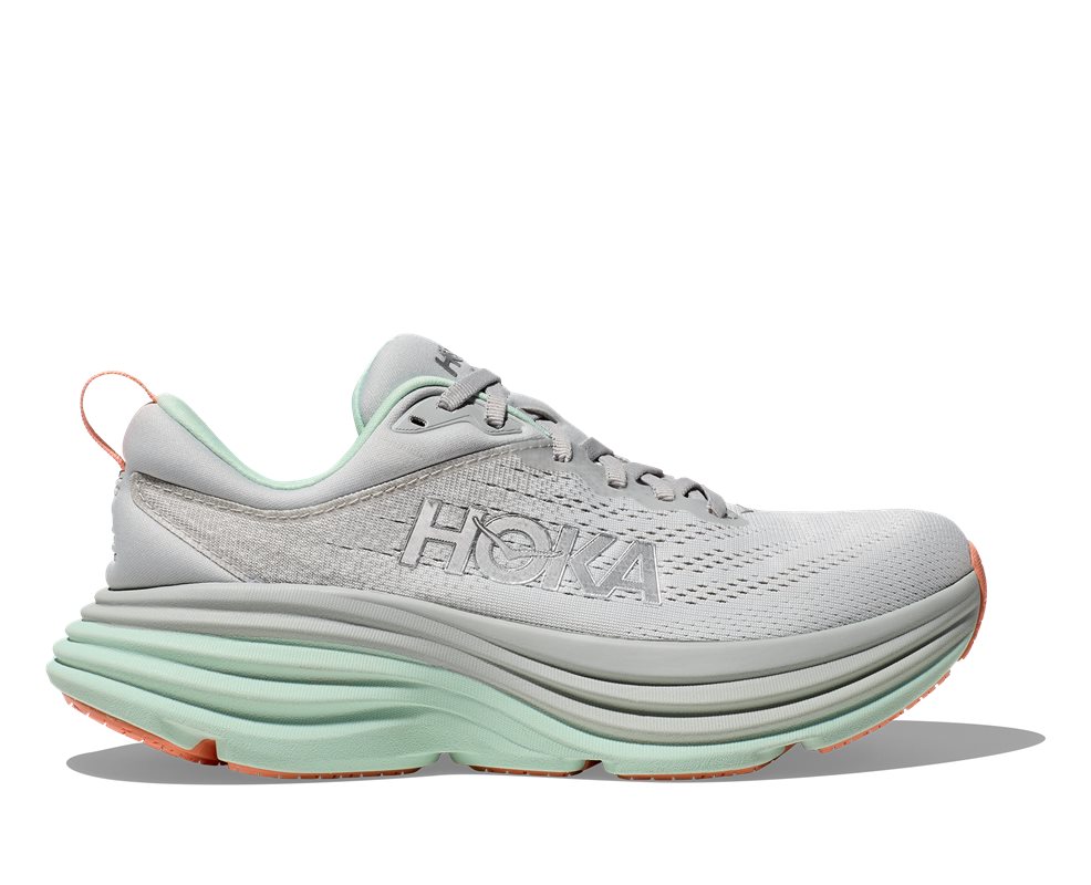 Hoka W Bondi 8 Stardust/Aqua Breeze