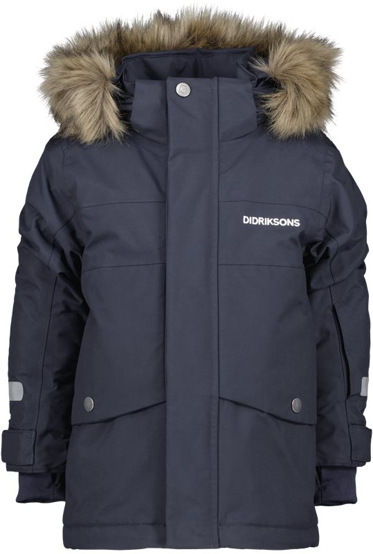 Didriksons Bjärven Kids Parka 3 Navy