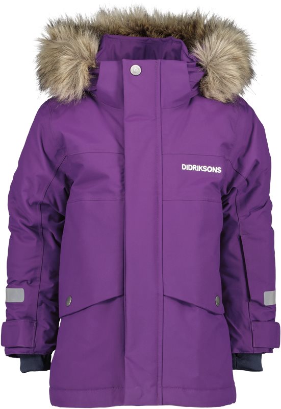 Didriksons Bjärven Kids Parka 3 Royal Purple