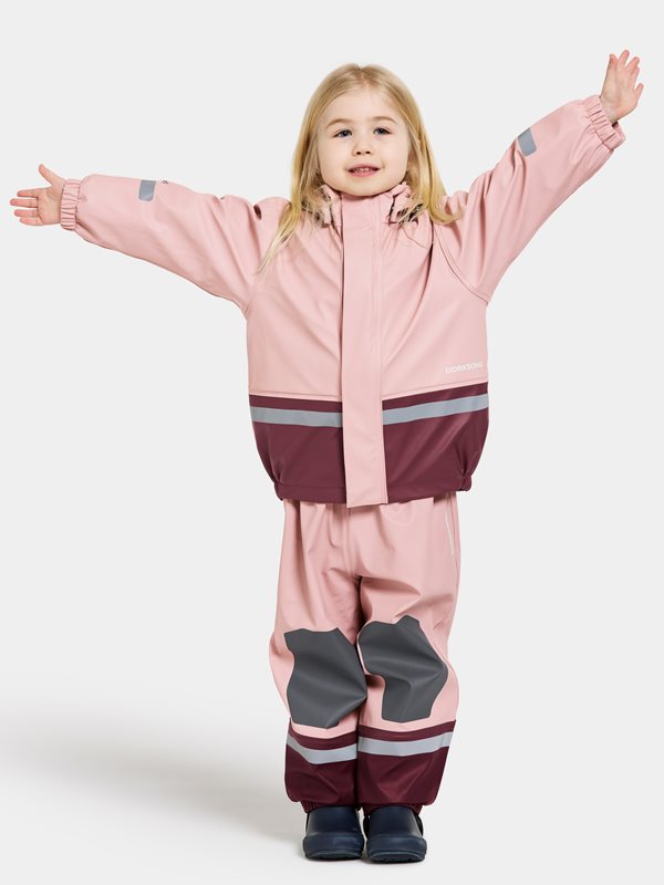 Alternativ bild 1 för Didriksons Boardman Kids Set 11 Dusty Pink