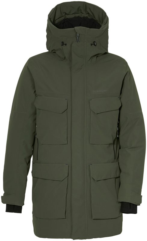 Didriksons Drew Usx Parka 8 Deep Green