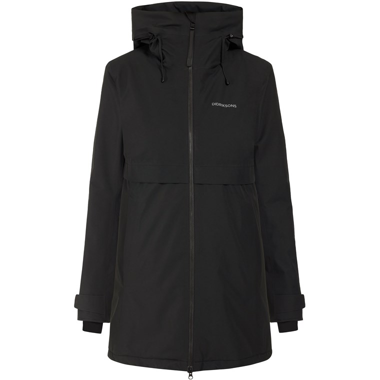 Didriksons Helle Wns Parka 5 Black