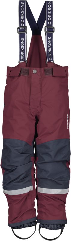 Didriksons Idre Kids Pants 6 Rusty Wine